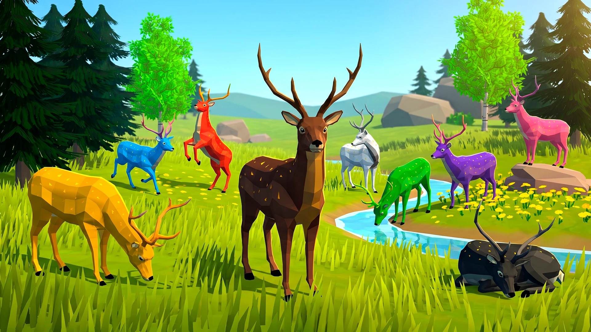 Deer Simulator: Animal Family screenshot