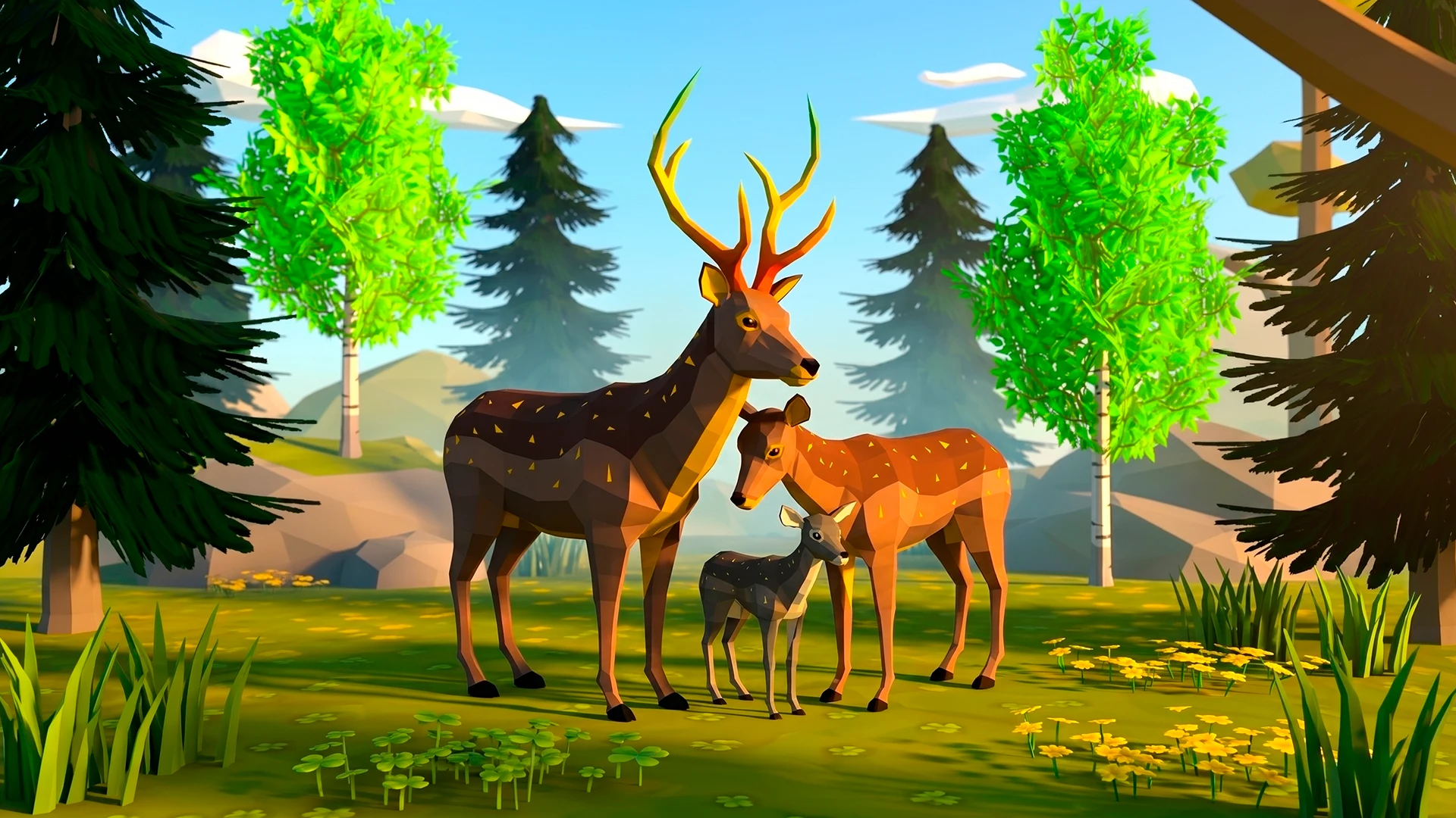 Deer Simulator: Animal Family screenshot
